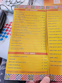 Antica Gastronomia Palumbo à Palermo carte