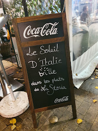 Restaurant italien La Storia à La Rochelle (la carte)