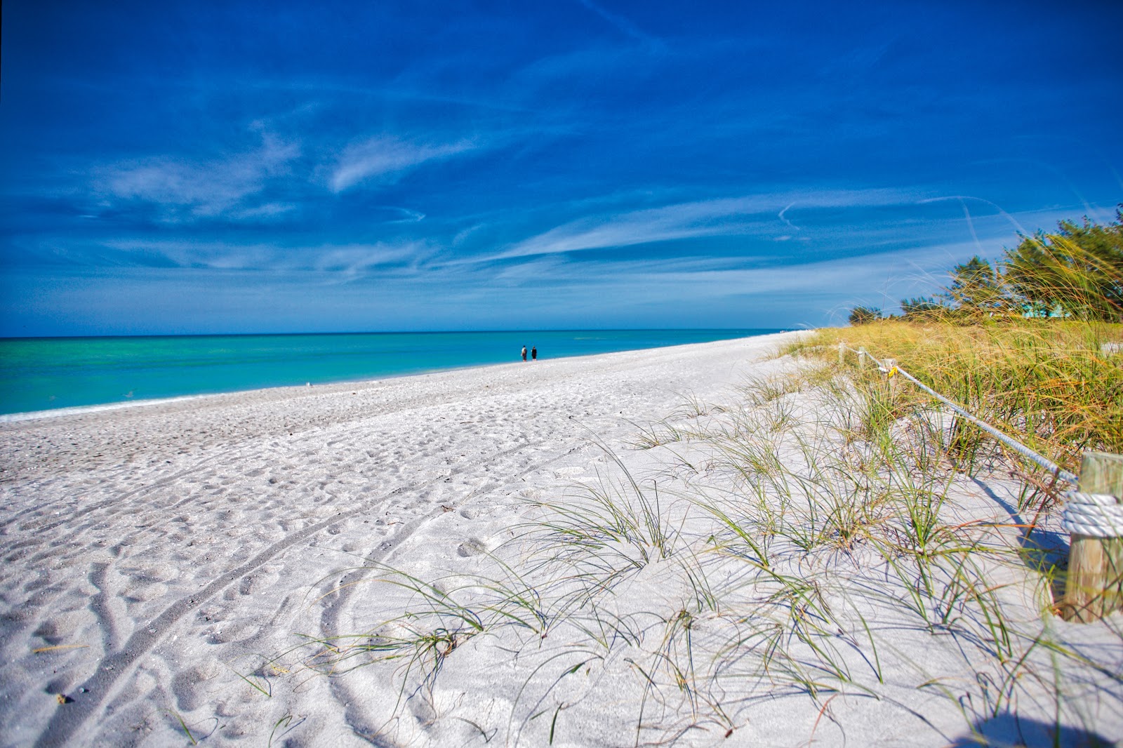 Foto di Turner beach con una superficie del sabbia beige