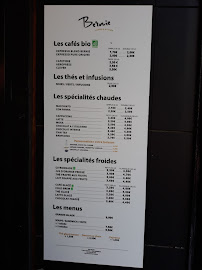 Bernie Coffee à Marseille menu