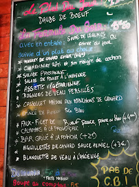 La Gouaille à Toulouse menu