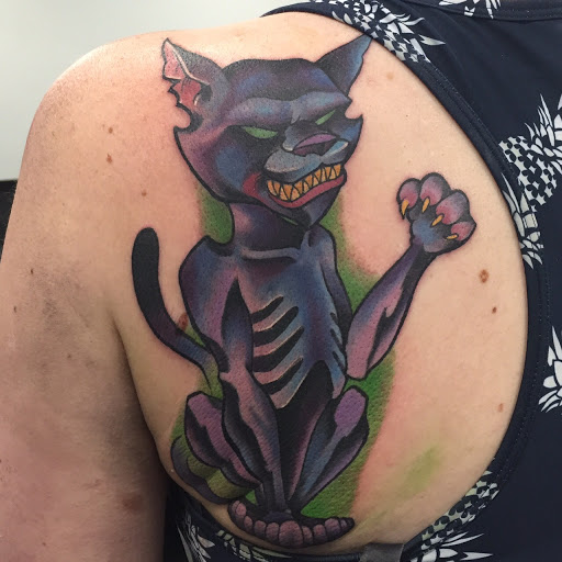 Explore rose idea tattoos, creative tattoo ideas in Addison, available at Cat Tattoo