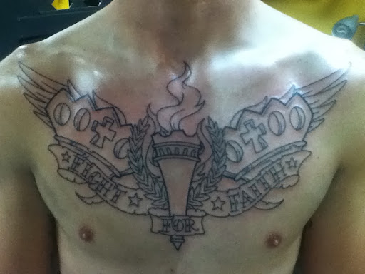 Explore gangster sleeve tattoo ideas, creative tattoo ideas in North Richland Hills, available at Ink Life DFW