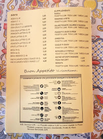 Menu / carte de Pizzeria L'Isola Ferdinandea à Contrada Foggia I