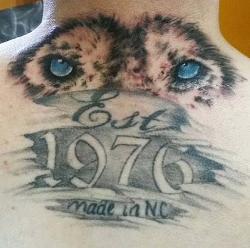 Explore mens nature tattoo ideas, creative tattoo ideas in Asheboro, available at Blue Luna Tattoo Company, LLC