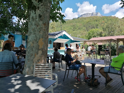 La guinguette des Cassines à Talloires-Montmin