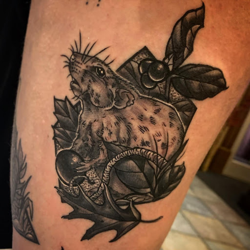 Explore jekyll and hyde tattoo ideas, creative tattoo ideas in Wooster, available at Embellish Tattoo Company