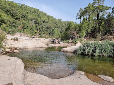 Piscine de Cavu à Zonza