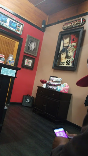 Explore semi truck tattoo ideas, creative tattoo ideas in Prince Frederick, available at Red Octopus Tattoos