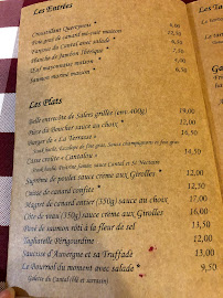 Restaurant La Terrasse de Figeac à Figeac (le menu)