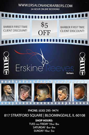 Barber Shop «Erskine Reeves Barbers», reviews and photos, 817 Stratford Dr, Bloomingdale, IL 60108, USA