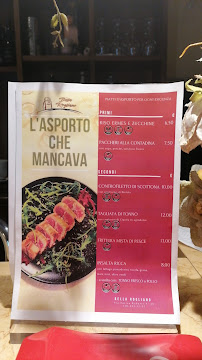 Ristorante Pizzeria Bella Rogliano à Rogliano menu