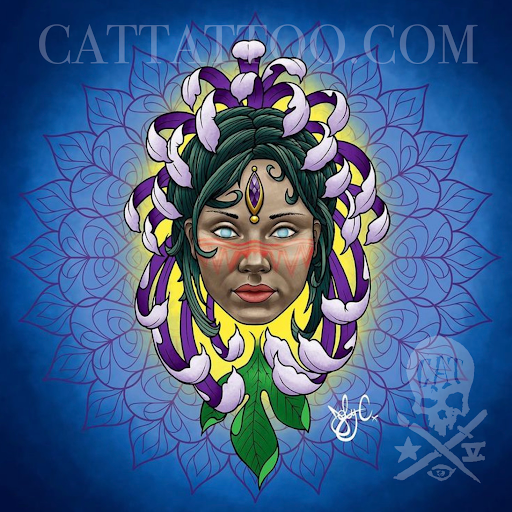 Find best leg tattoo ideas for your next unique tattoo in Addison at Cat Tattoo