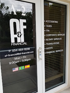 A&F Financial 4851 W Hillsboro Blvd, Suite# A2, Coconut Creek, FL 33073