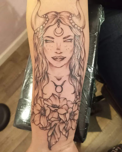 Explore candy tattoo ideas, creative tattoo ideas in Los Banos, available at Nasty Tattoos and Piercings