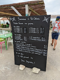 Bar-restaurant à huîtres Ré Ostréa à Saint-Martin-de-Ré - menu / carte