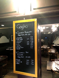 Le Gaglio à Nice menu