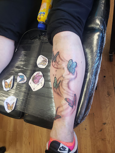 Explore cartoon network tattoo ideas, creative tattoo ideas in Port Angeles, available at Slung Down Body Art