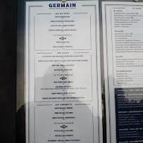 Germain à Joinville-le-Pont menu