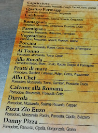 Menu du Maccalube à Aragona