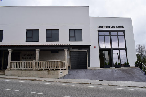 Tanatorio San Martín en Pontevedra.
