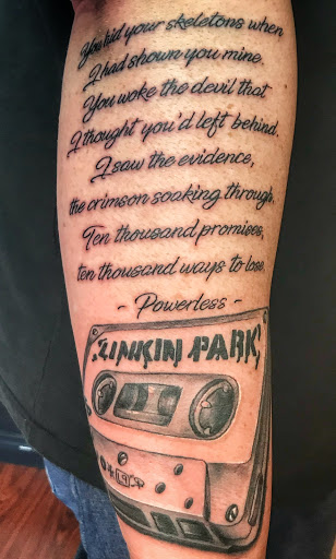 Explore badass tattoo ideas drawings, creative tattoo ideas in Medford, available at Rogue Tattoo