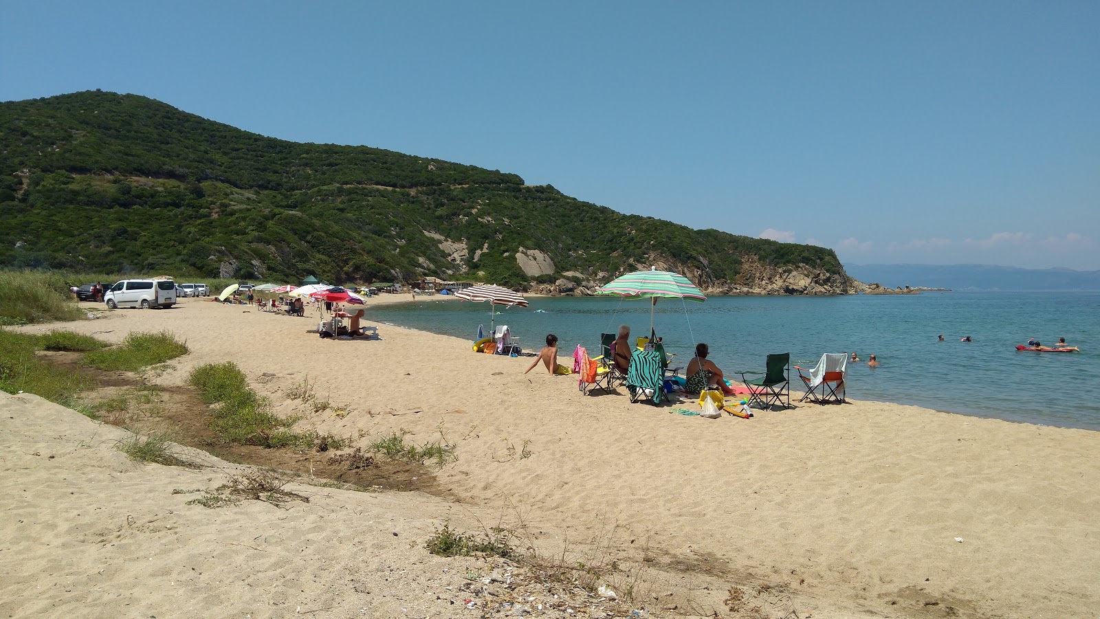 Foto af Manastir beach faciliteter område