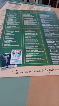 Miseria E Nobiltà à Turin menu