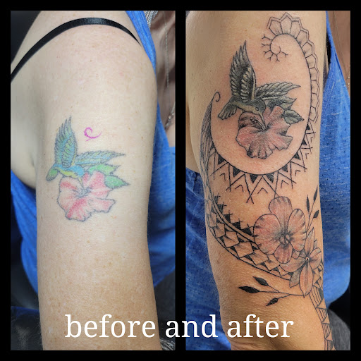 Explore energy tattoo ideas, creative tattoo ideas in Lake Mary, available at Balinese Tattoo USA