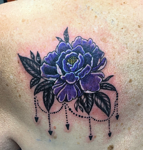 Explore circle tattoo ideas, creative tattoo ideas in Hudson Falls, available at ALTERED ADDICTION TATTOOS