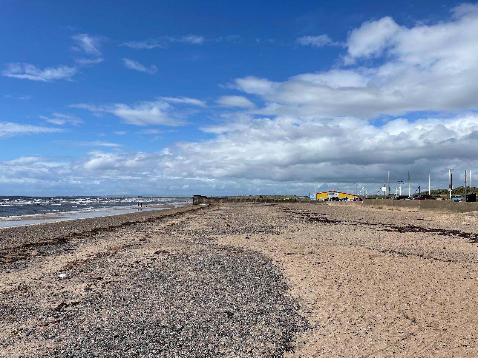 Foto av Prestwick strand med hög nivå av renlighet
