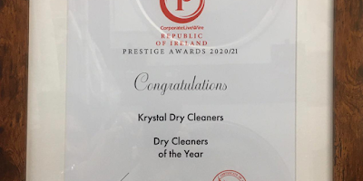 KRYSTAL DRY CLEANERS ( Same Day Laundry Service - Open 7 Days ) - DRY CLEANER OF THE YEAR AWARD 2020/21/22