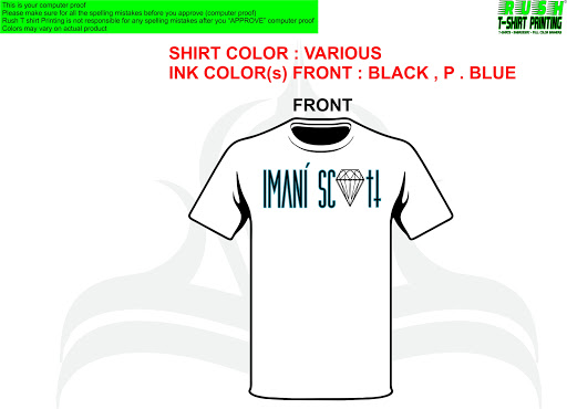 Rush T Shirt Printing Houston Texas ( Screen Printing , Embroidery & Banners )