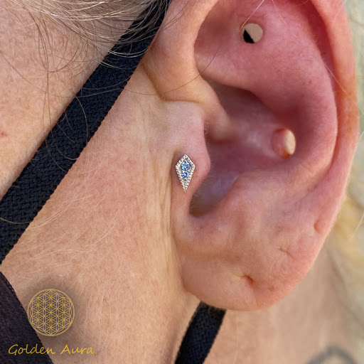 Explore husband and wife matching tattoo ideas, creative tattoo ideas in Marion, available at Golden Aura