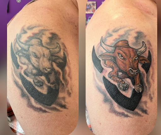 Explore triskelion tattoo ideas, creative tattoo ideas in Willis, available at Bizarres llc at Dirtles s Design Studio