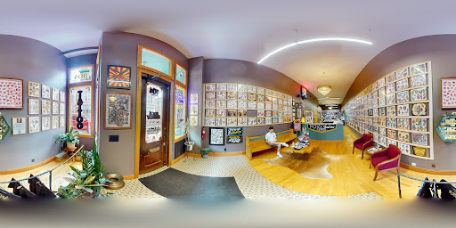 Explore tattoos behind ear ideas, creative tattoo ideas in Muncie, available at Fox & Sparrow Tattoo