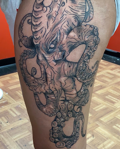 Explore tattoo ideas for sagittarius, creative tattoo ideas in Barberton, available at Magic City Tattoo Company