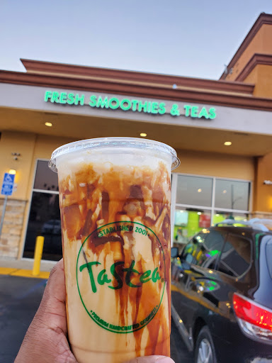 Tiger tea with honey boba