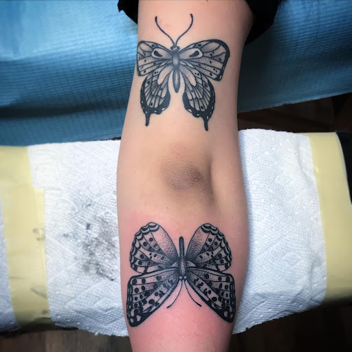 Explore thug tattoo ideas, creative tattoo ideas in Madera, available at Sea Wolf Tattoo