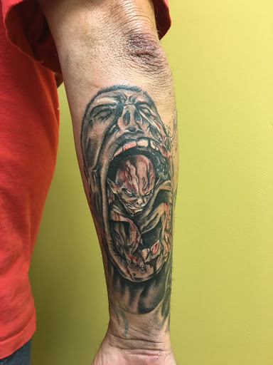 Explore baking tattoo ideas, creative tattoo ideas in Warner Robins, available at Untold Pain Tattoo Studio