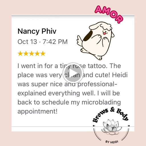 Explore music lover tattoo ideas, creative tattoo ideas in Johnston, available at Brows & Body