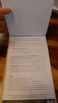 Restaurant brésilien Tapiocaria Berlin à Berlin (le menu)