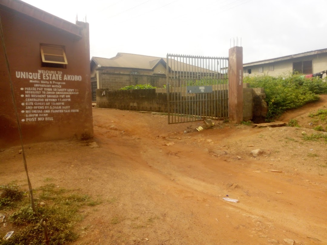 Unique estate, Akobo Ibadan off Olorunda Area Ibadan