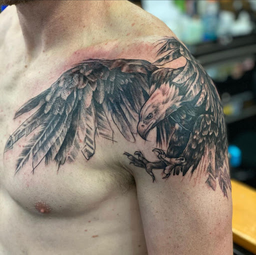 Explore nursing tattoos ideas, creative tattoo ideas in Bozeman, available at East Main Ink