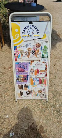 Menu du Beach bar Tramariglio à Alghero