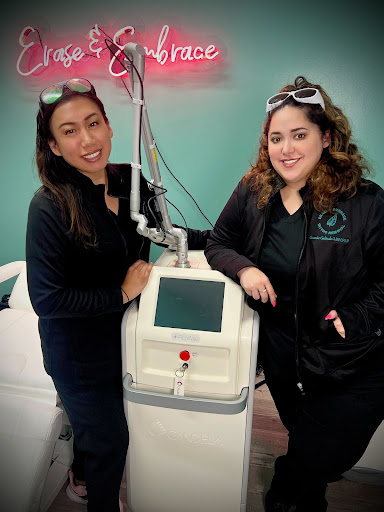 Explore neck tattoo ideas for women, creative tattoo ideas in Temecula, available at Erase & Embrace Tattoo Removal