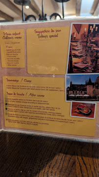 Restaurant Auberge du Prieuré à Amboise (la carte)