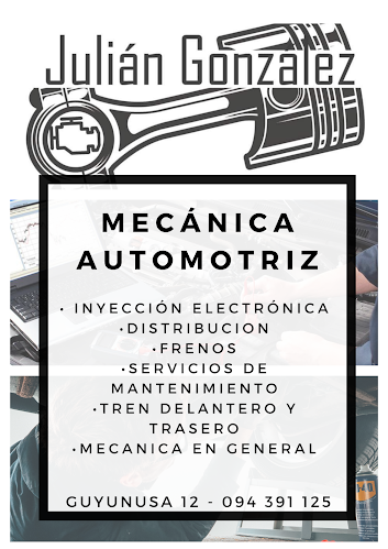 Opiniones de Mecánica Automotriz Julián González en Nueva Helvecia - Taller de reparación de automóviles