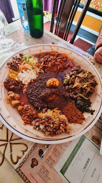 Injera du Restaurant éthiopien Menelik à Paris - n°10