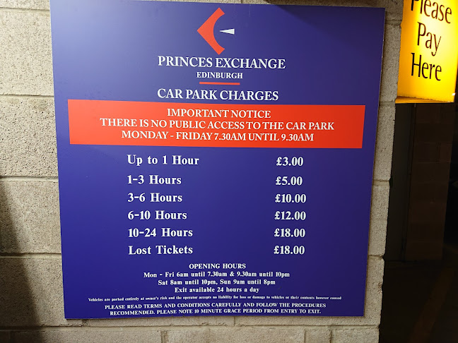 Reviews of Princes Exchange Car Park in Edinburgh - Parking garage